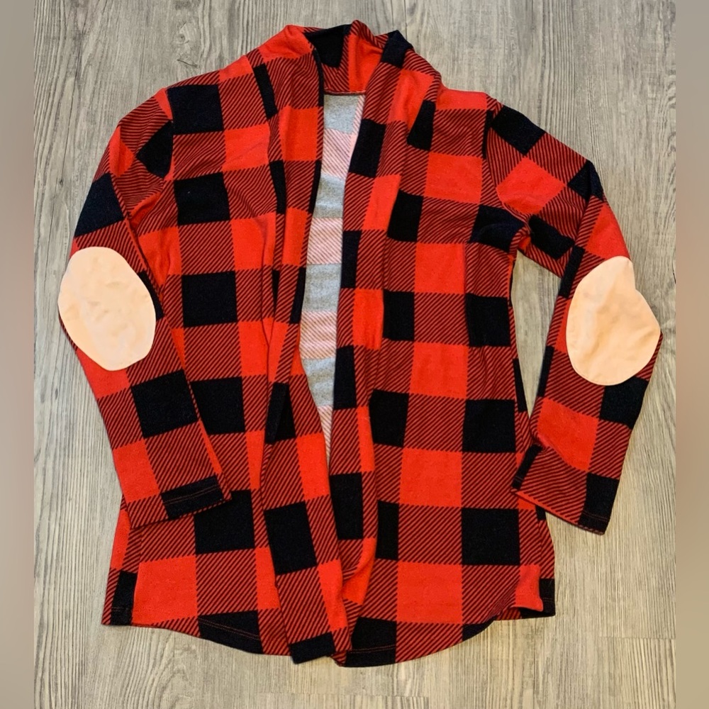 Buffalo Plaid Women’s Cardigan